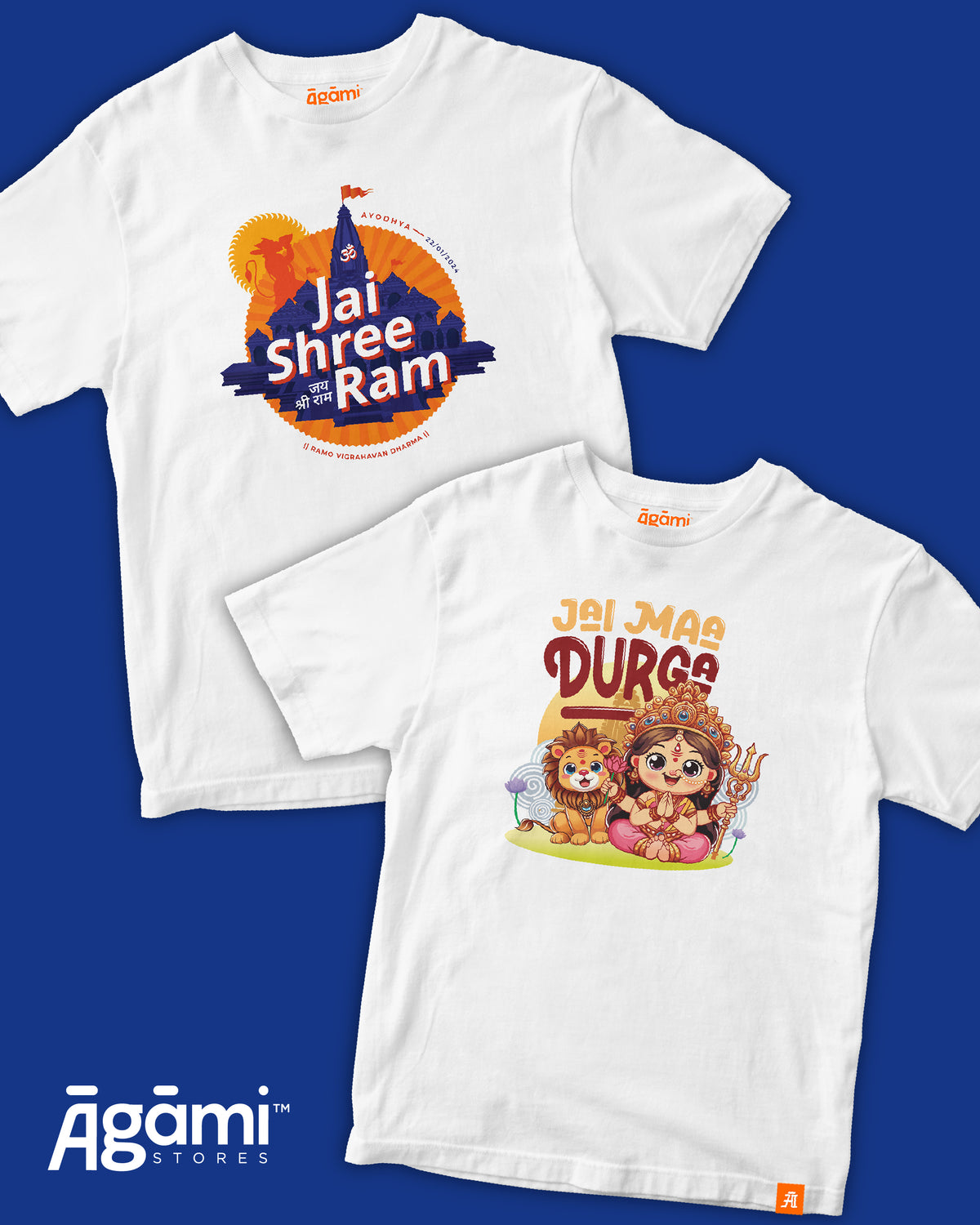 combo:jai-maa-durga-kids-tshirt-white,jai-shree-ram-kids-tshirt-white