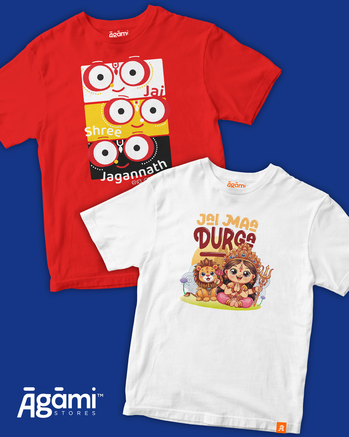 combo:jai-shree-jagannath-kids-tshirt-red,jai-maa-durga-kids-tshirt-white