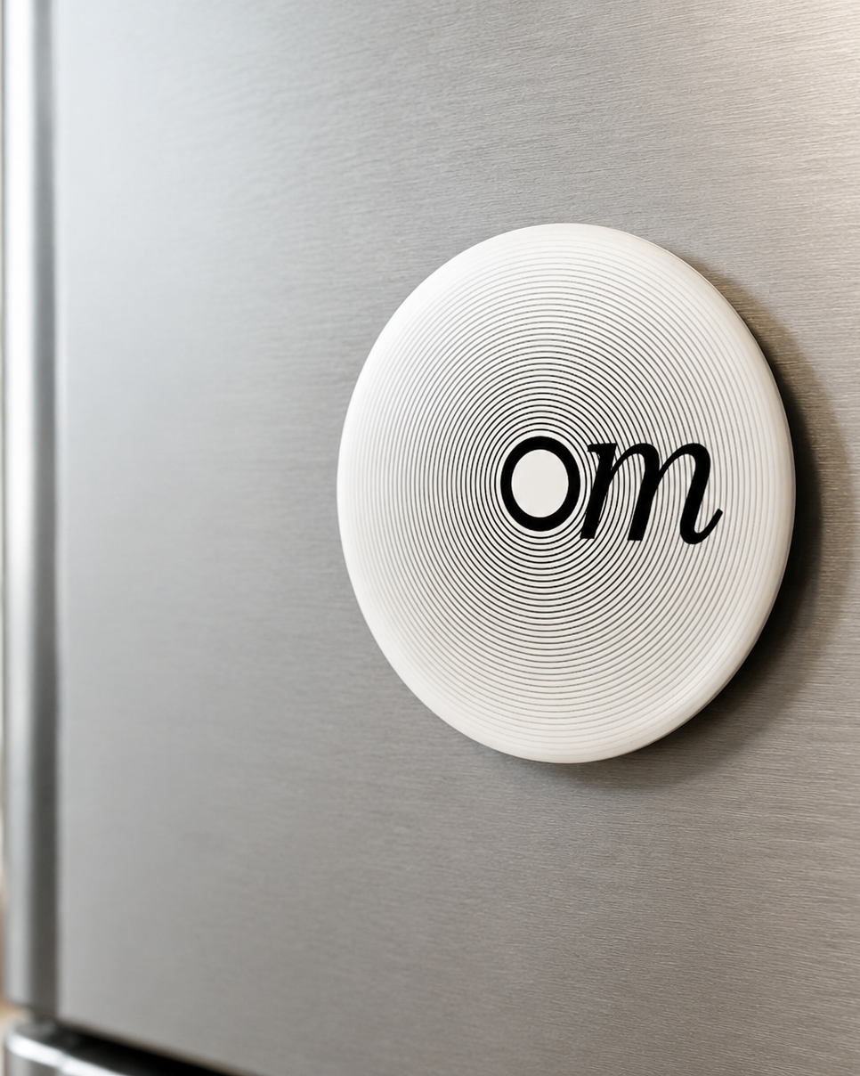 Om Vibes | Pin Badge + Magnet
