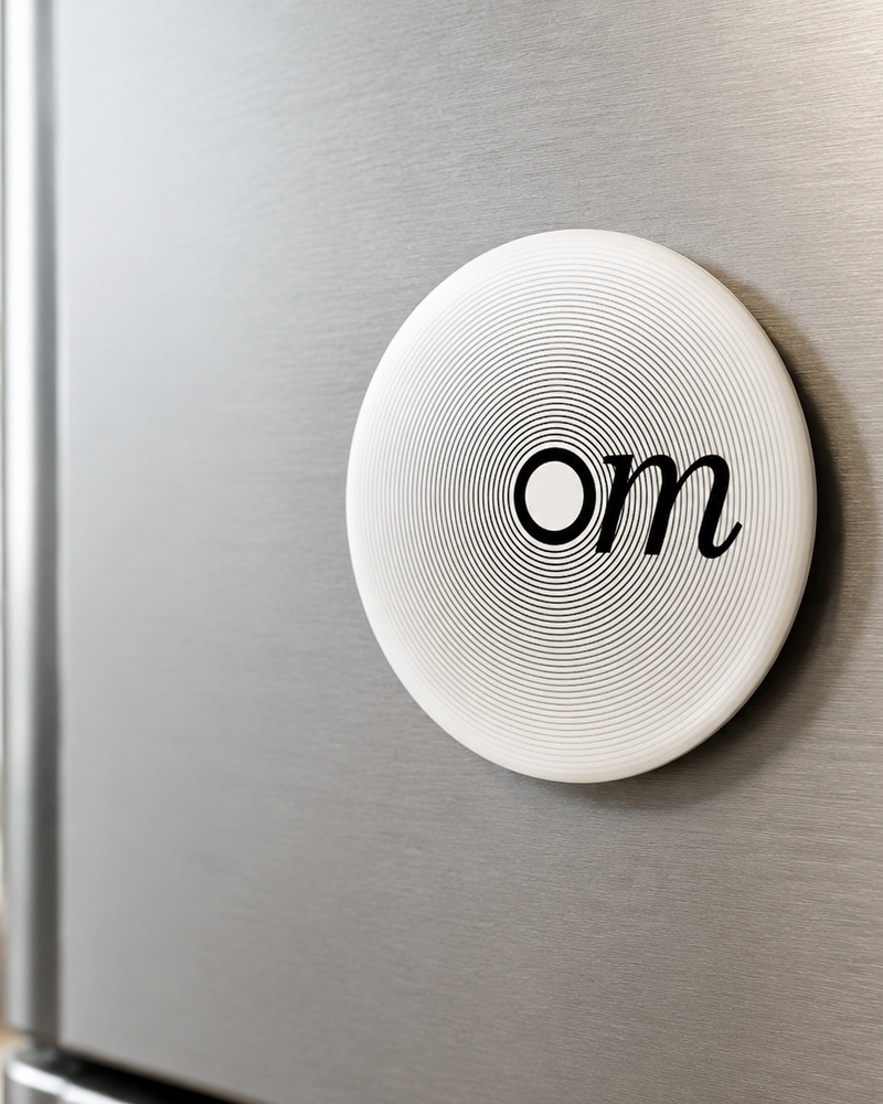 Om Vibes | Pin Badge + Magnet