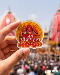 Jai Shree Jagannath Rath | Acrylic Fridge Magnet