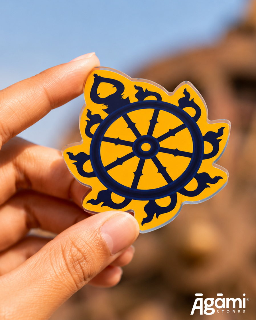 Shree Jagannath Nilachakra | Acrylic Fridge Magnet