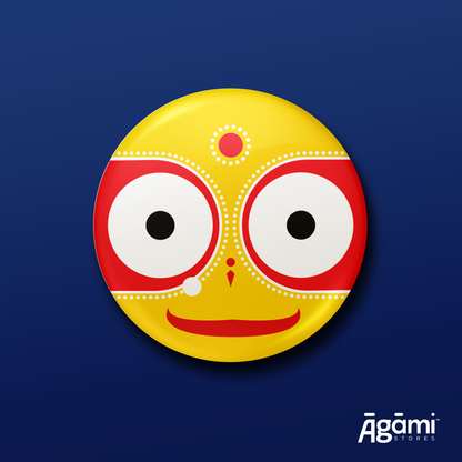 Shubhadraji | Pin Badge + Magnet
