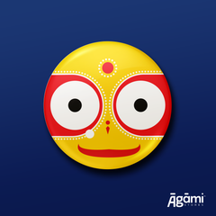 Puri Shubhadra's Face | Pin Badge + Magnet