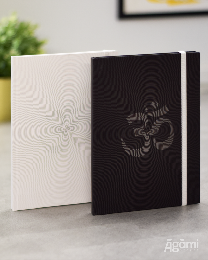 Om Vibes Journal | White
