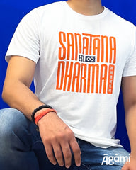 Sanātana Dharma Tshirt - White