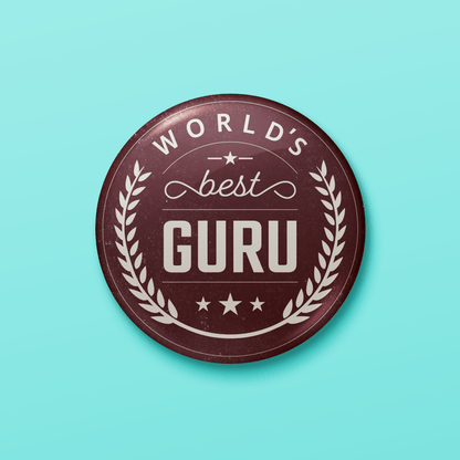 Best Guru | Pin Badge + Magnet - Āgāmi