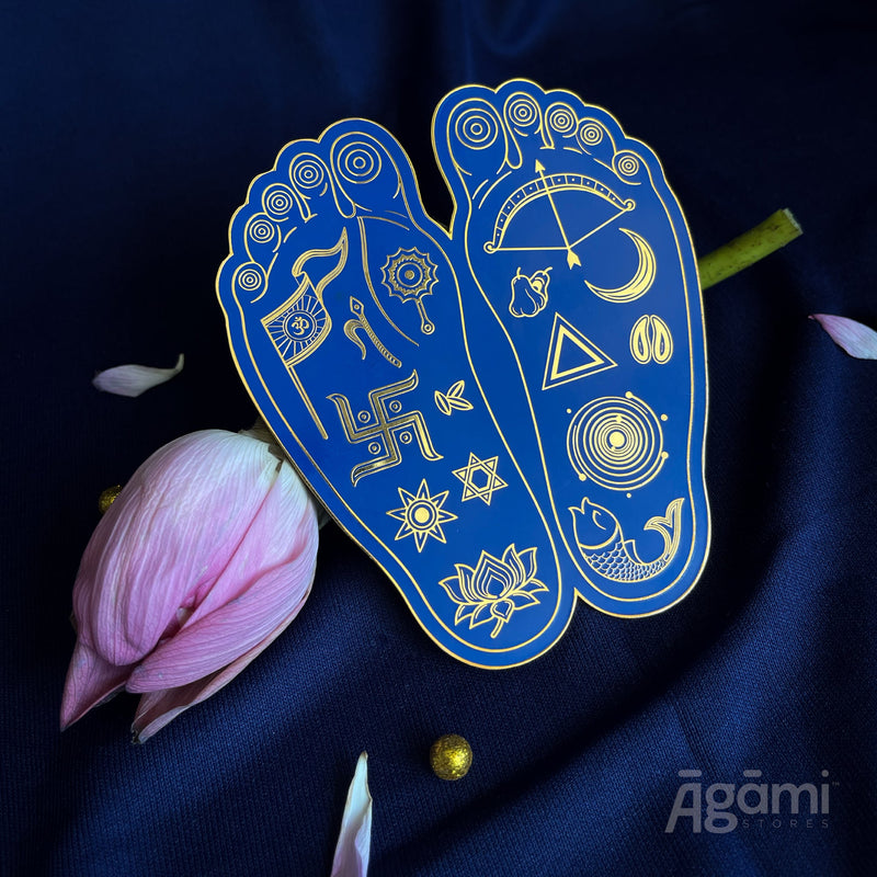 Lotus Feet of Shree Krishna | Neel - Āgāmi