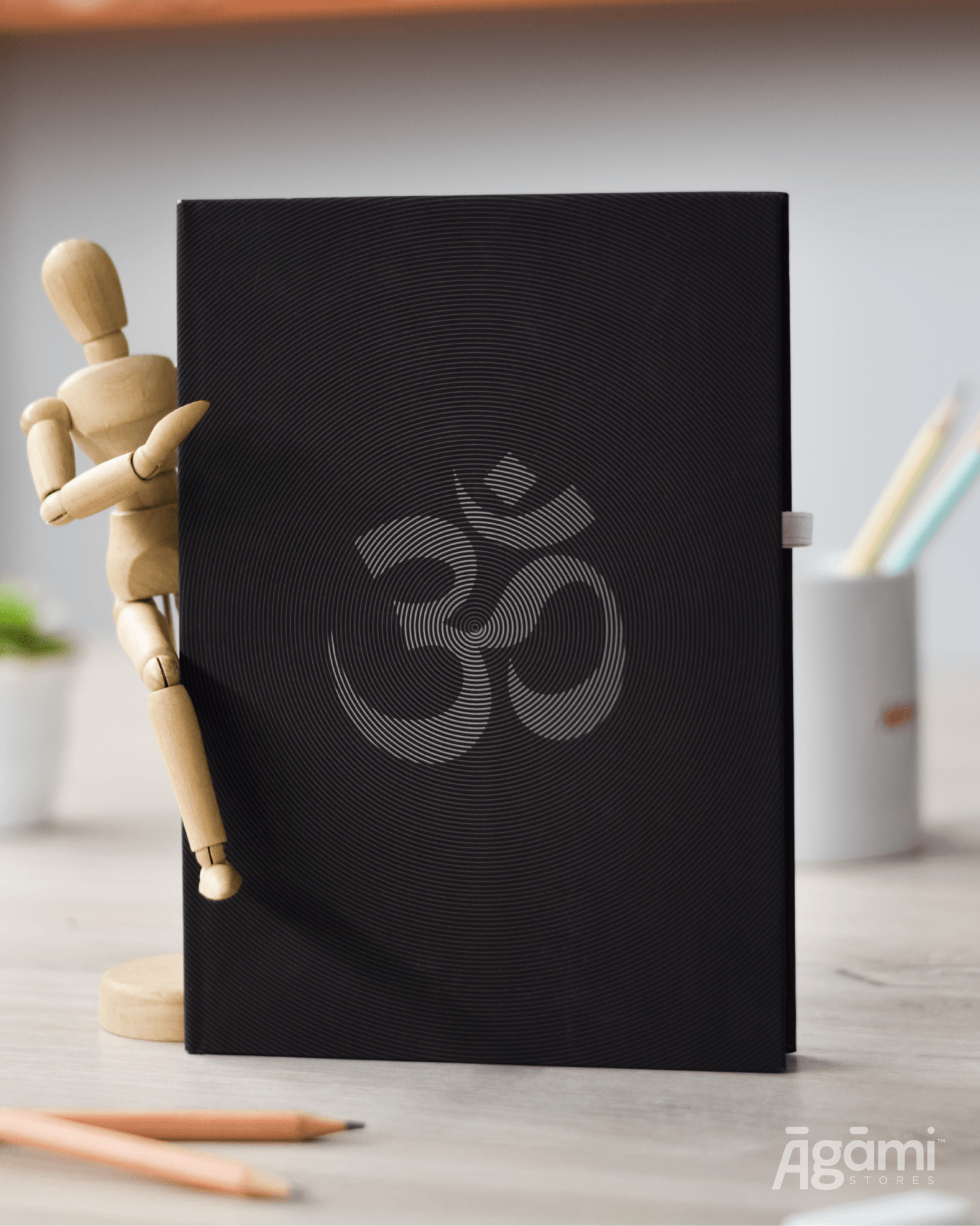 Om Vibes | Black - Āgāmi